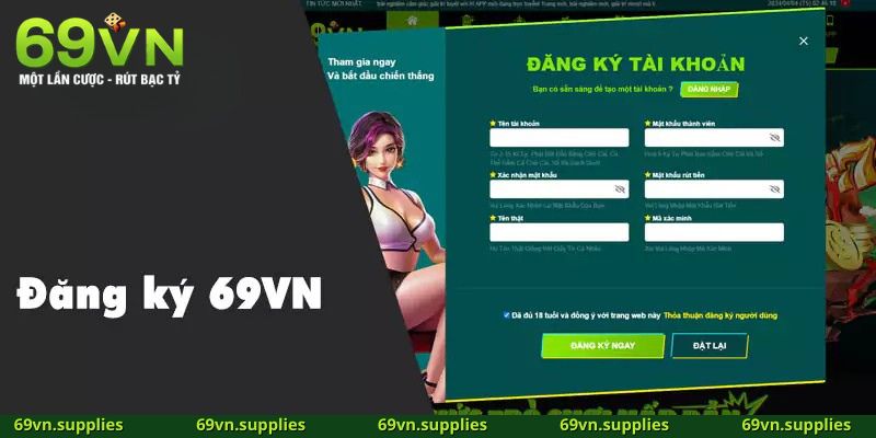Đăng ký tài khoản 69VN – Đừng bỏ qua các lưu ý sau